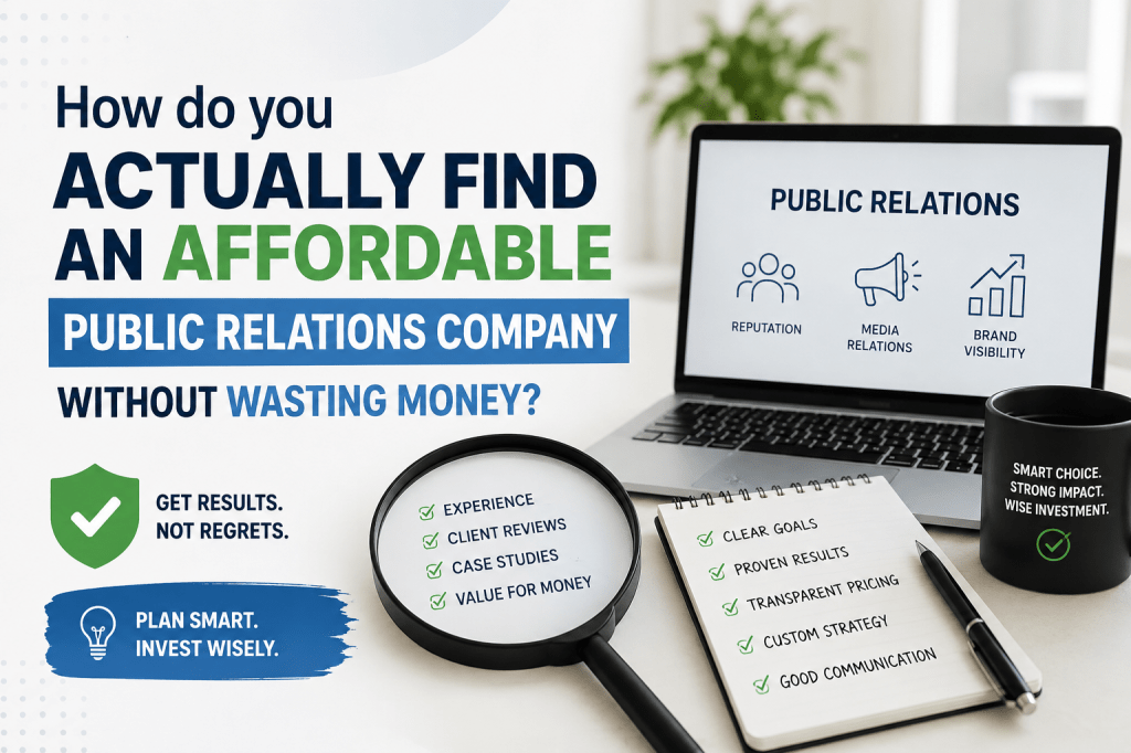Affordable PR Agency Pricing USA for Growing Companies