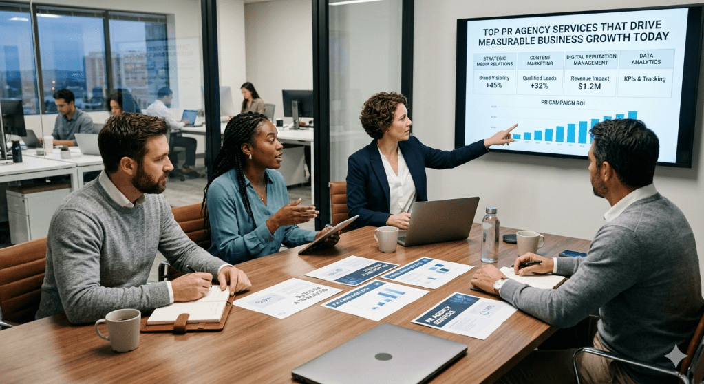 Public Relations Agency Services That Drive Business Results